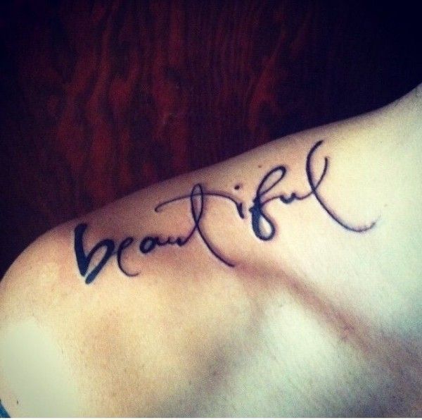 Tatuajes de una sola palabra