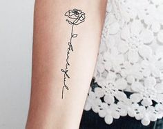 Tattoos of una sola palabra 34