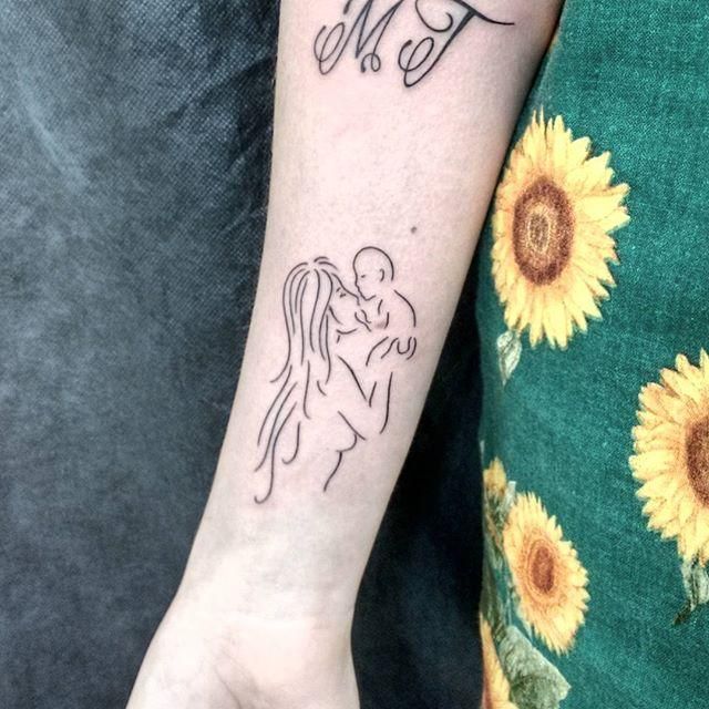 Tatuajes de union familiar 16