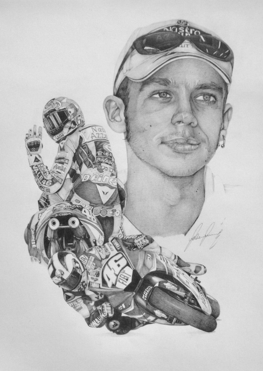 Tattoos of valentino rossi 14