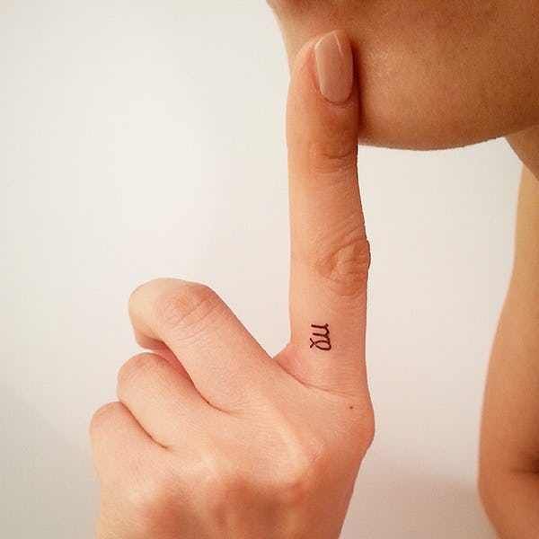 Tatuajes de virgo 8