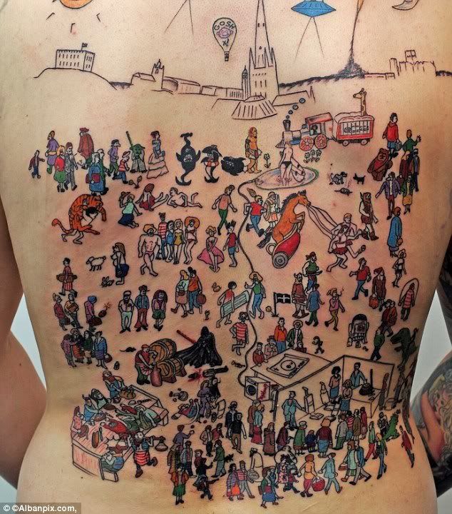 Tattoos of wally 60