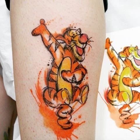 Tatuajes de walt disney 34