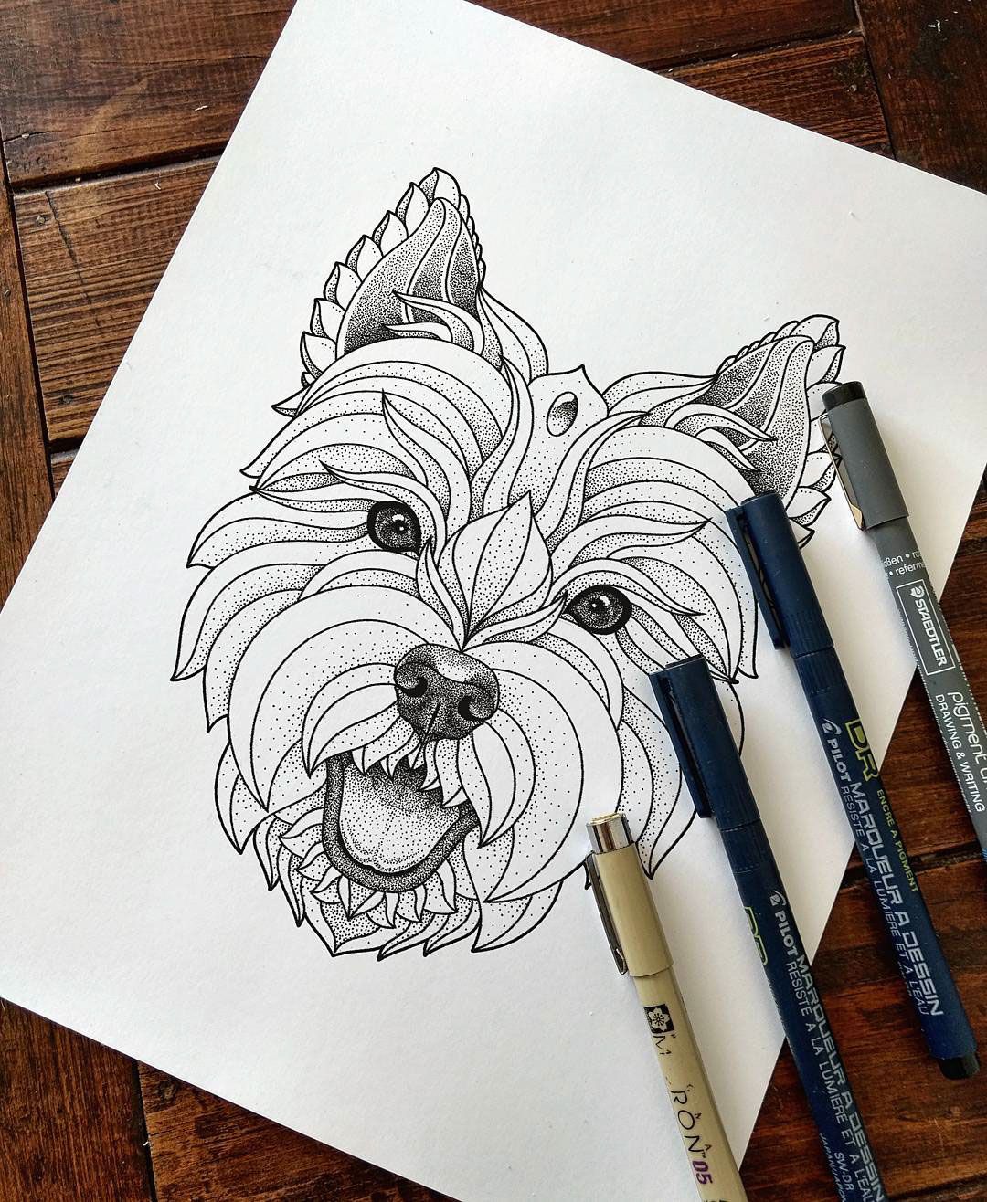Tatuajes de westies 4