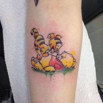 Tatuajes de winnie pooh