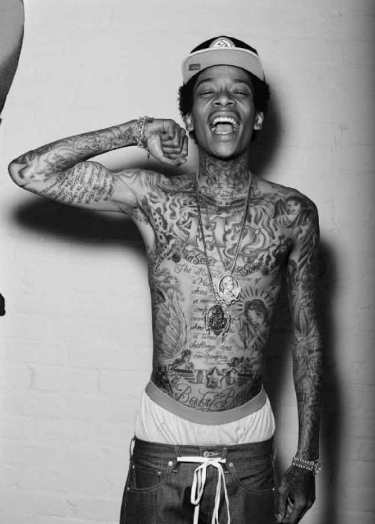 Tatuajes de wiz khalifa 4