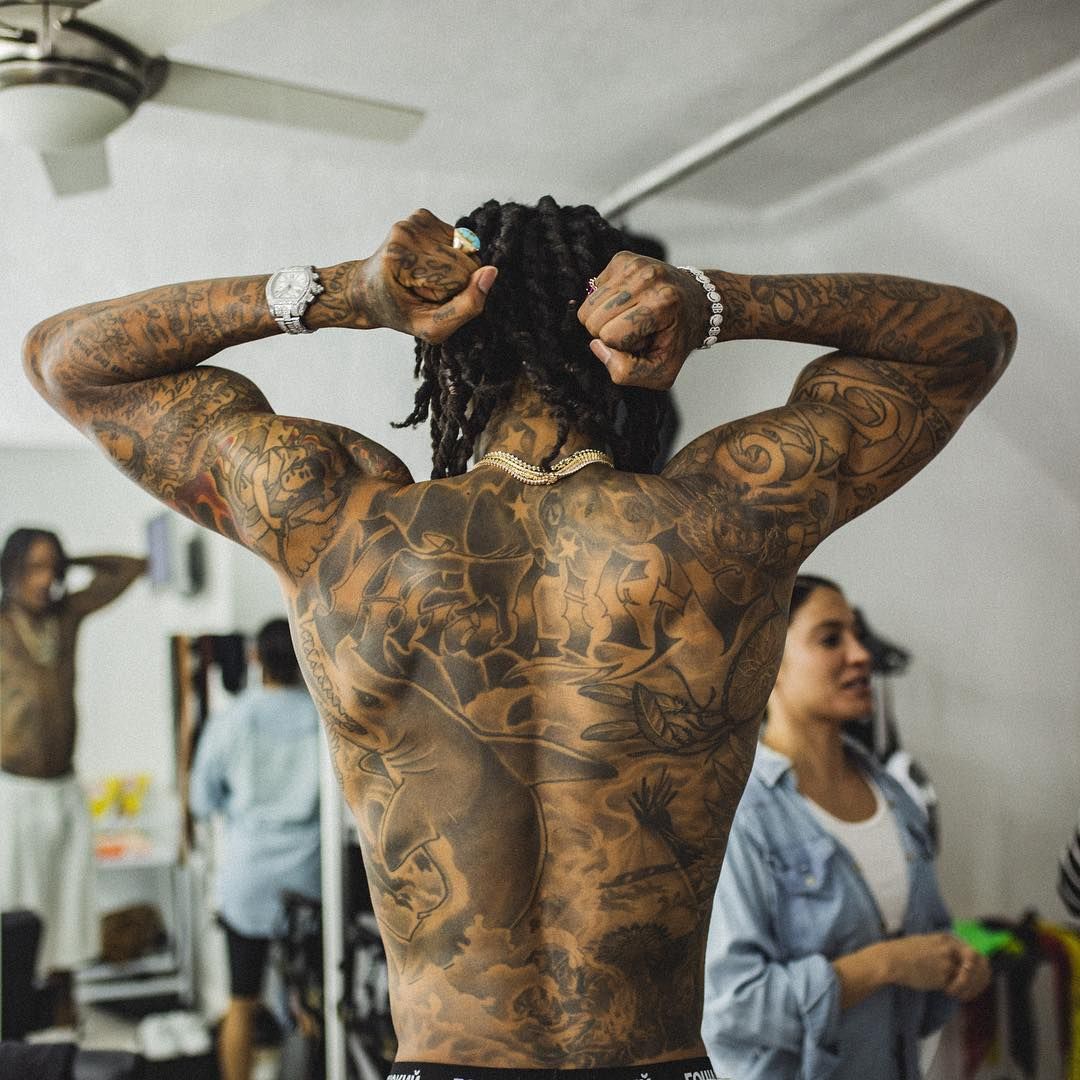 Tatuajes de wiz khalifa 10