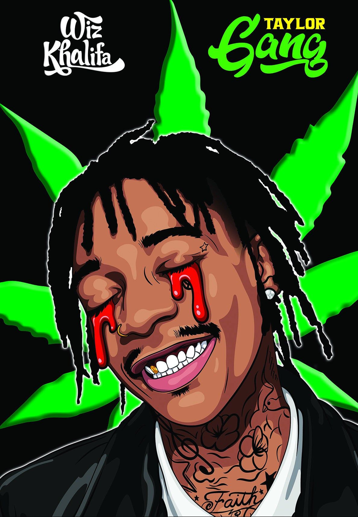 Tatuajes de wiz khalifa 8