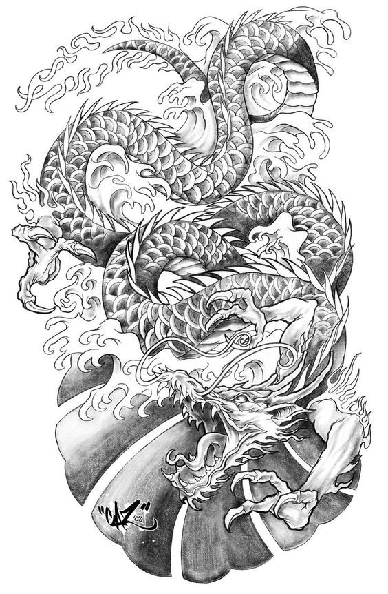 Tattoos von yakuza