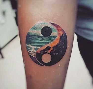 Tatuajes de yin yang
