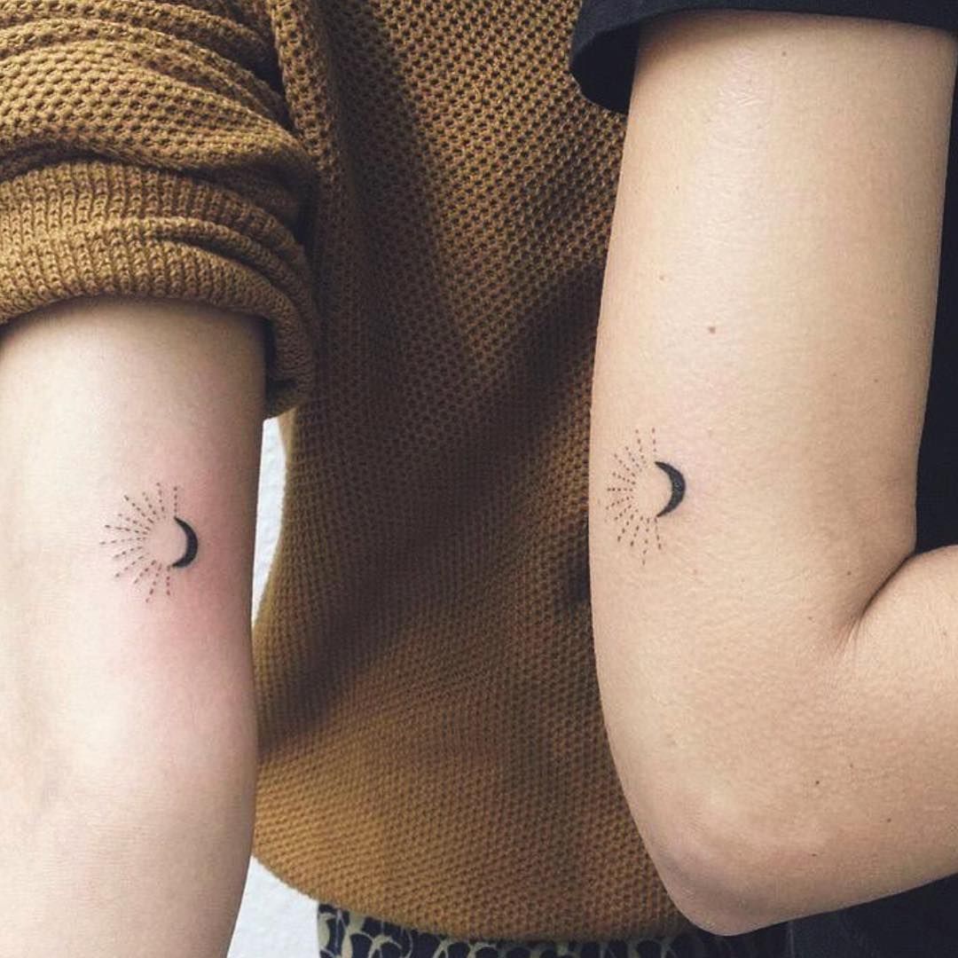 Tattoos von yin yang para amigas 58