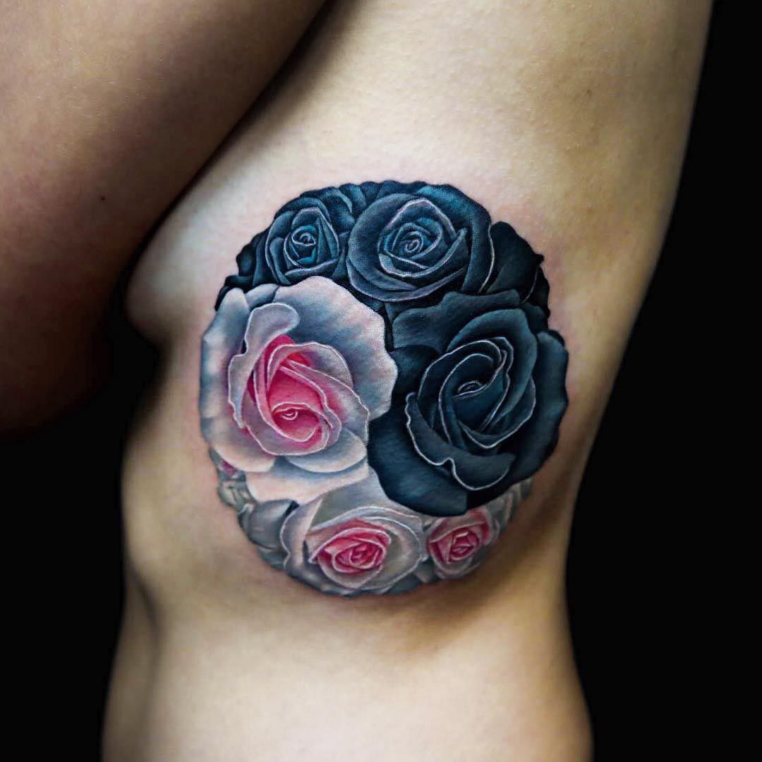 Tattoos von yin yang para amigas 49