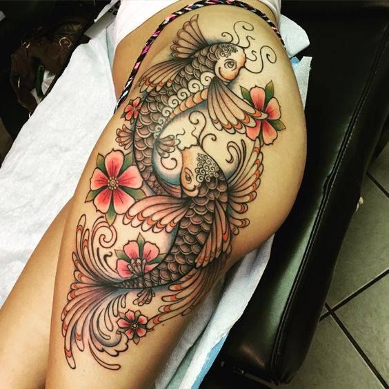 Tattoos von yin yang para amigas 40