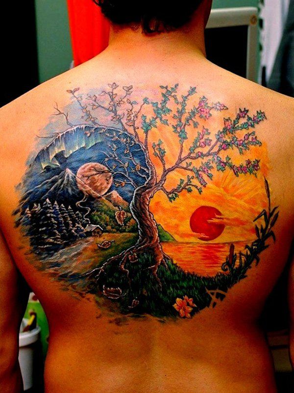 Tattoos von yin yang para amigas 2