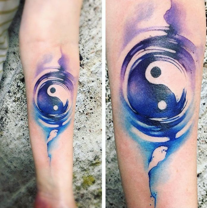 Tattoos von yin yang para amigas 27