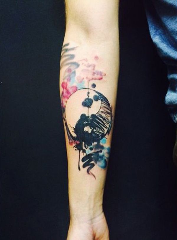 Tattoos von yin yang para amigas 45
