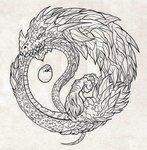 Tatuajes de yin yang para hermanos 15