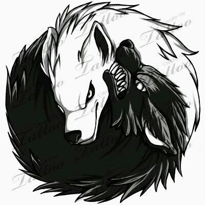 Tatuajes de yin yang para hermanos 8