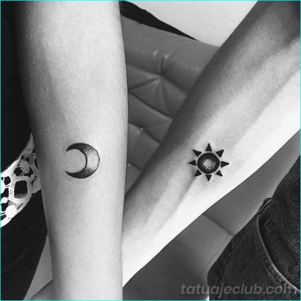 Tatuajes de yin yang para hermanos 9