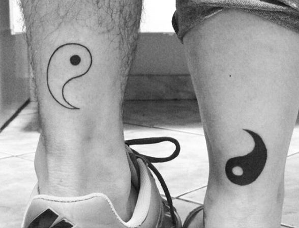 Tatuaggi di yin yang para hombres 12