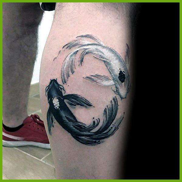 Tatuaggi di yin yang para hombres 18