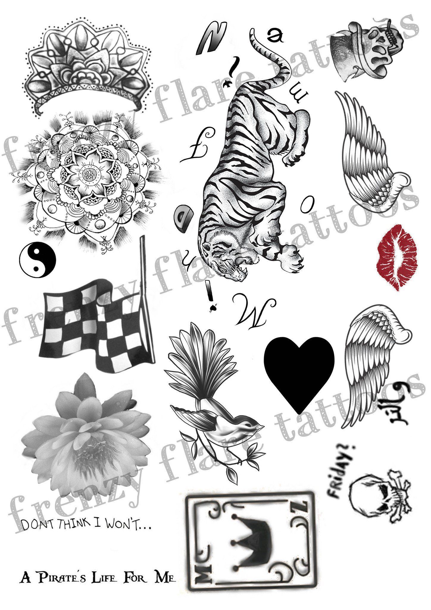 Tatuajes de zayn malik 7