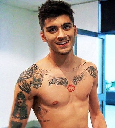Tatuajes de zayn malik 14
