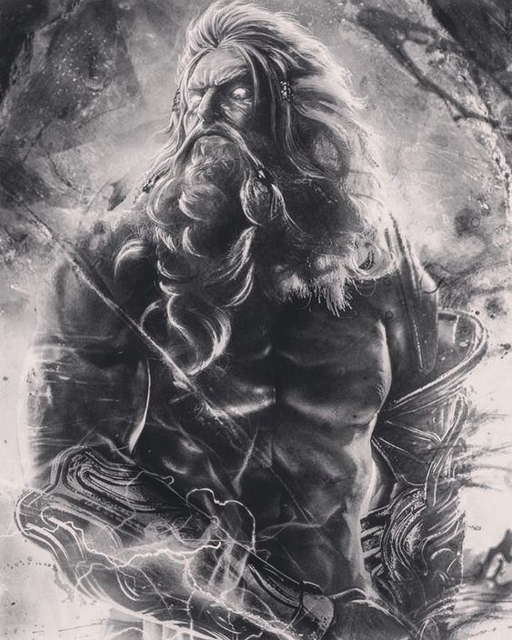 Tatuajes de zeus en el brazo