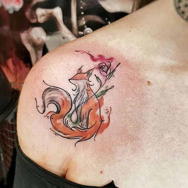 Tatouages de zorros 34