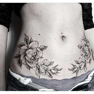 Tatuajes en Cintura para Hombre 25