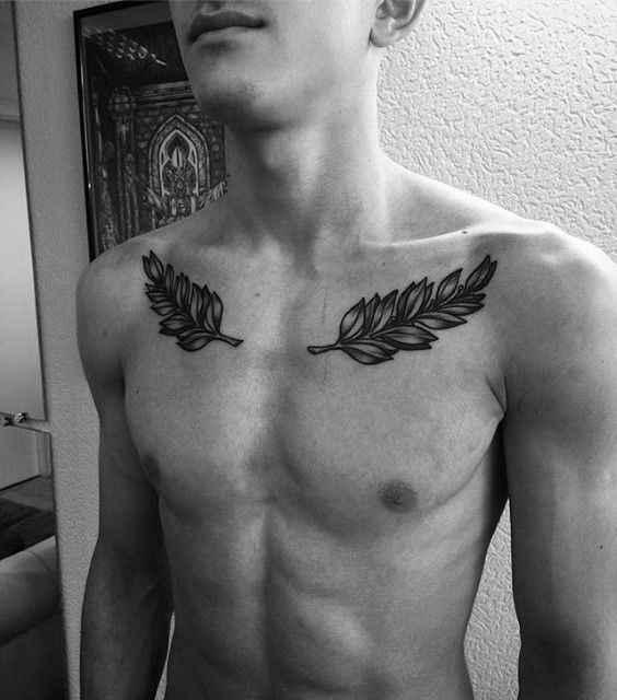 Tatuajes en Clavícula para Hombre