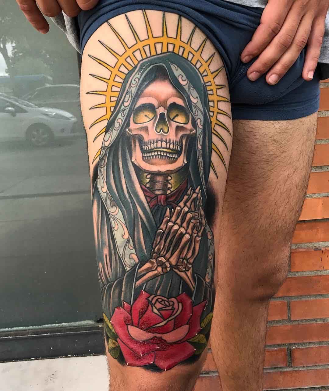 Tatuajes en Codo para Hombre 24