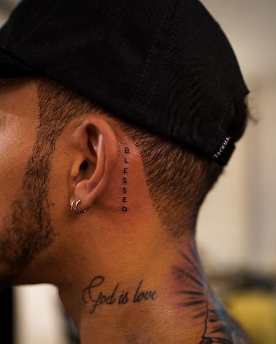 Tatuajes en Cuello para Hombre