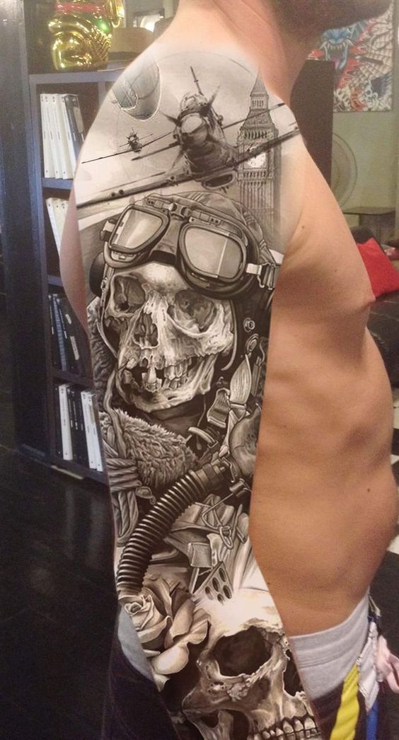 Tatuajes en Hombro para Hombre 31