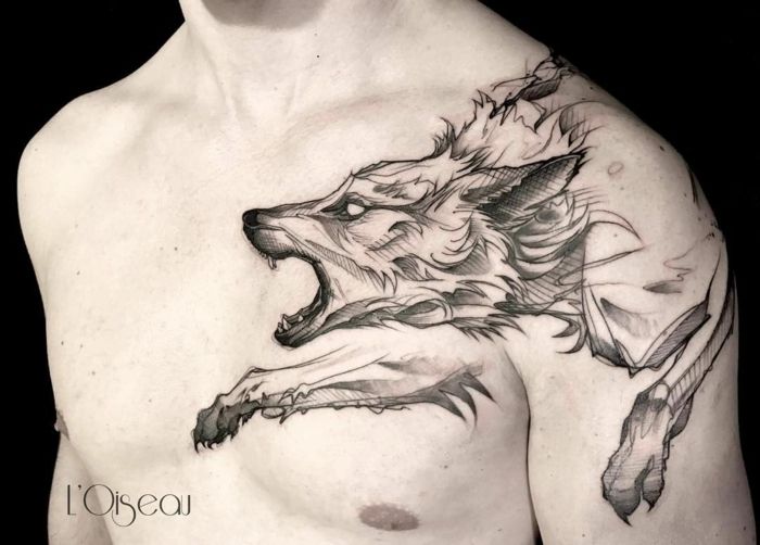 Tatuajes en Hombro para Hombre 22