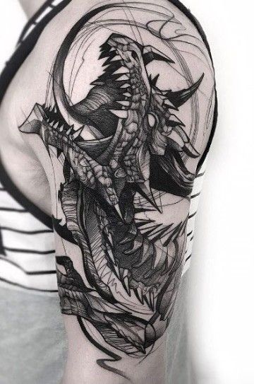 Tatuajes en Hombro para Hombre 18