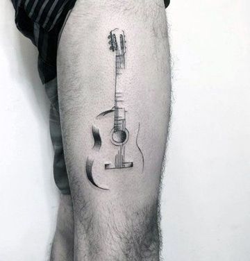 Tatuajes en Muslo para Hombre 10