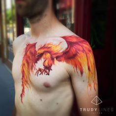 Tatuajes en Pecho para Hombre 19