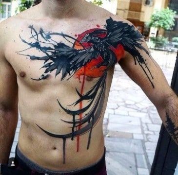 Tatuajes en Pecho para Hombre 8