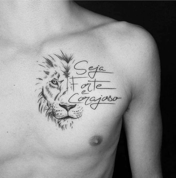 Tatuajes en Pecho para Hombre 1