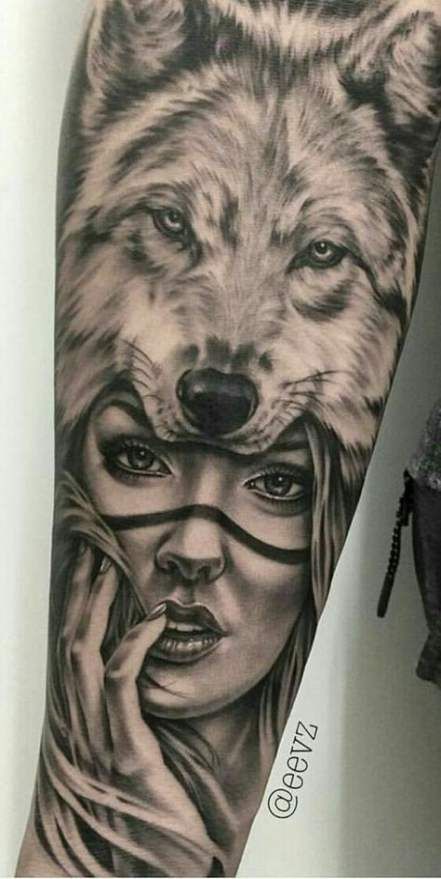Tatuajes en Pierna para Hombre 74