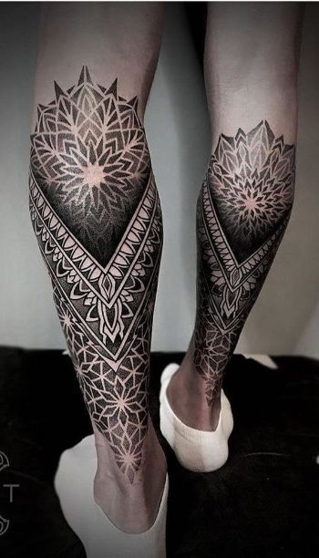 Tatuajes en Pierna para Hombre 65