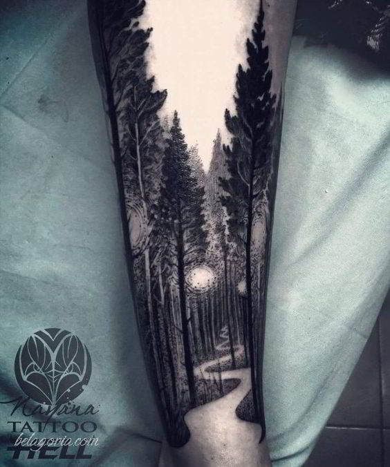 Tatuajes en Pierna para Hombre 48