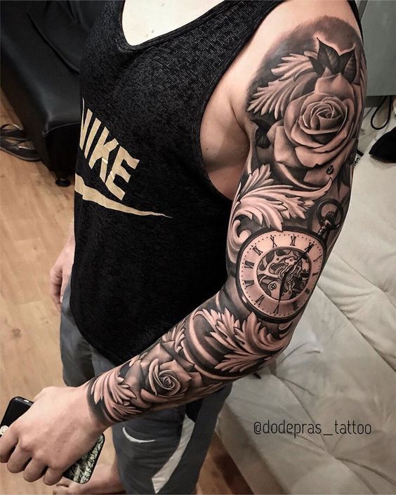 Tatuajes en Pierna para Hombre 47