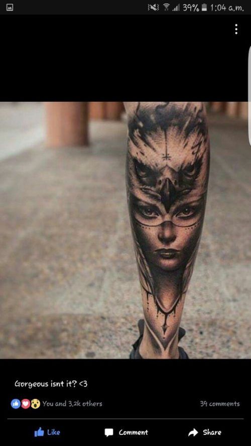 Tatuajes en Pierna para Hombre 37