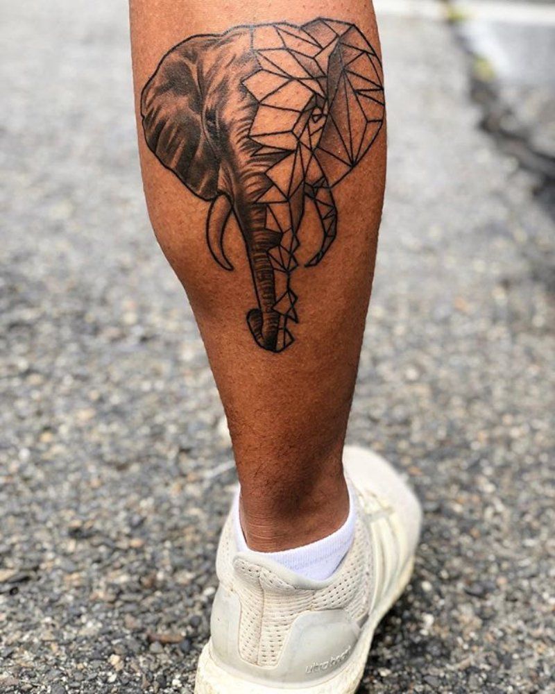 Tatuajes en Pierna para Hombre 34