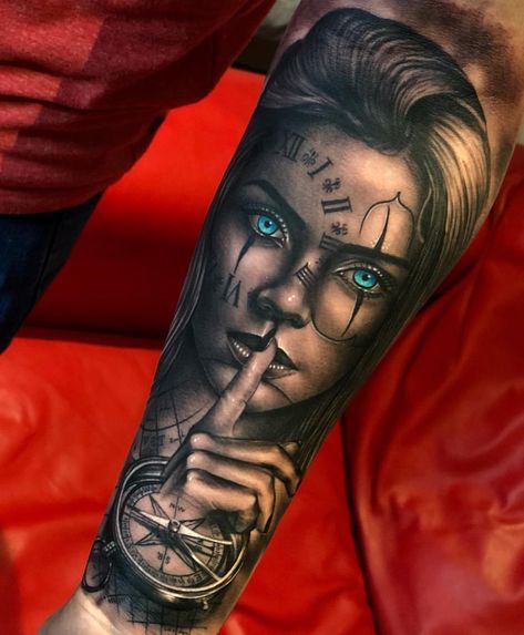 Tatuajes en Pierna para Hombre 20