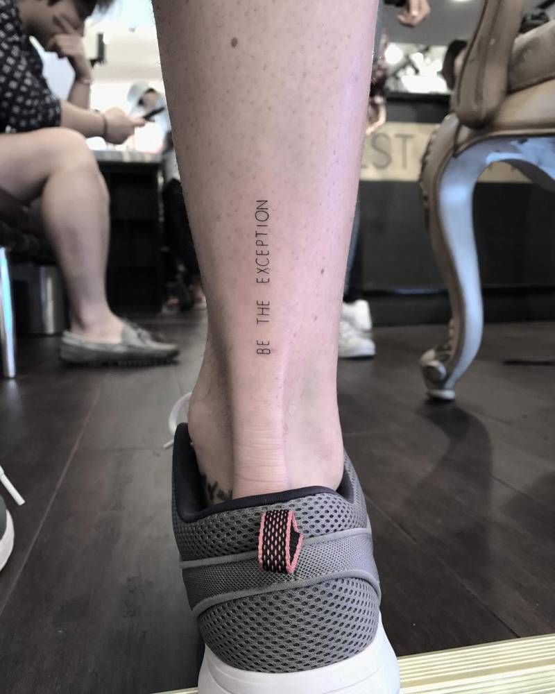 Tatuajes en Tobillo para Hombre 20