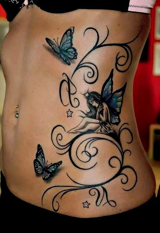 Tatuajes en Barriga para Mujer 24