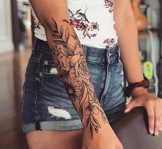 Tatuajes en Brazo para Mujer 49
